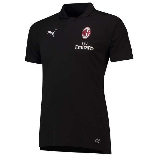 Polo AC Milan 2018/19 Negro